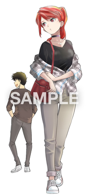 Misaki & Iwata (1)
Commission Artwork by Rikudou koushi - Misaki & Iwata 

Taken from Rikdo's skeb.jp webpage (source: https://skeb.jp/@rikudou_koushi/works/15)
