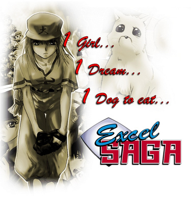 ADV Splash 4
Taken from ADV's Excel Saga website back when it still existed (source: http://www.advfilms.com/favorites/excelsaga/splash04.html)
